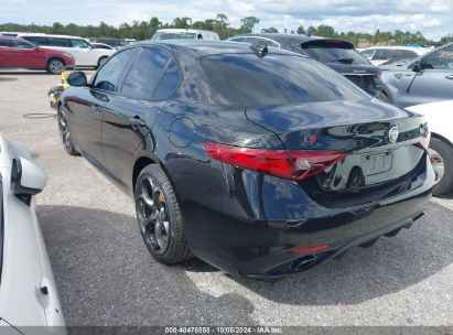 2021 ALFA ROMEO GIULIA TI SPORT RWD Black  Gasoline ZARFAMBNXM7641991 photo #4