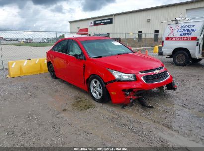 2016 CHEVROLET CRUZE LIMITED 1LT AUTO Red  Gasoline 1G1PE5SB1G7115504 photo #1