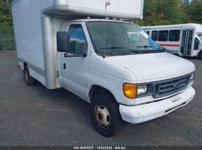 2006 FORD E-450 CUTAWAY White  Gasoline 1FDXE45S66DA58273 photo #1