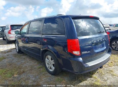 2013 DODGE GRAND CARAVAN CREW Blue  Flexible Fuel 2C4RDGEG7CR149042 photo #4