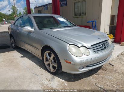 2005 MERCEDES-BENZ CLK 320 Silver  Gasoline WDBTJ65J35F148838 photo #1