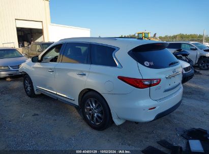 2015 INFINITI QX60 White  Gasoline 5N1AL0MNXFC504043 photo #4