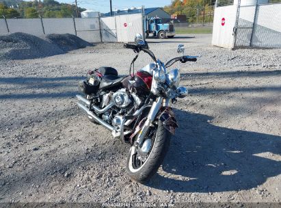 2014 HARLEY-DAVIDSON FLSTN SOFTAIL DELUXE Burgundy  Other 1HD1JDV14EB039386 photo #1