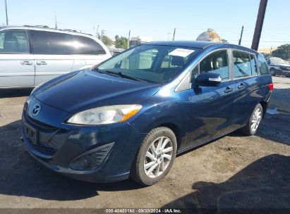 2014 MAZDA MAZDA5 SPORT Blue  Gasoline JM1CW2BL5E0177214 photo #3