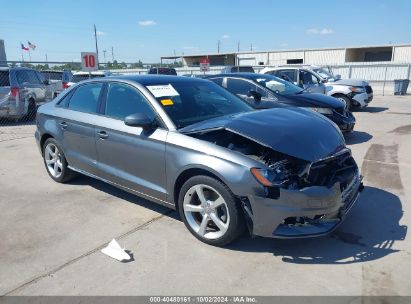 2016 AUDI A3 1.8T PREMIUM Gray  Gasoline WAUA7GFF5G1014837 photo #1