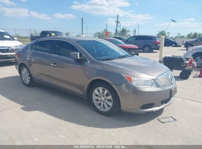 2010 BUICK LACROSSE CX Brown  Gasoline 1G4GB5EG8AF240127 photo #1