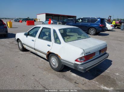 1986 FORD TEMPO GL White  Gasoline 1FABP22X5GK242183 photo #4