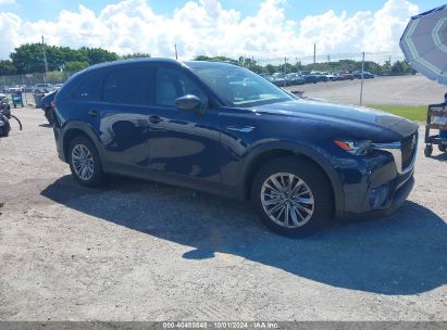 2024 MAZDA CX-90 PHEV PREFERRED Blue  Hybrid JM3KKBHA8R1152134 photo #1