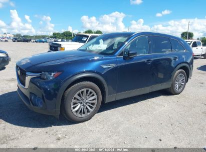 2024 MAZDA CX-90 PHEV PREFERRED Blue  Hybrid JM3KKBHA8R1152134 photo #3