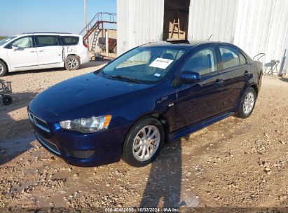 2014 MITSUBISHI LANCER ES Blue  Gasoline JA32U2FU6EU004555 photo #3