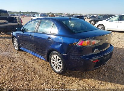 2014 MITSUBISHI LANCER ES Blue  Gasoline JA32U2FU6EU004555 photo #4