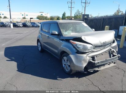 2015 KIA SOUL Gray  Gasoline KNDJN2A23F7154672 photo #1