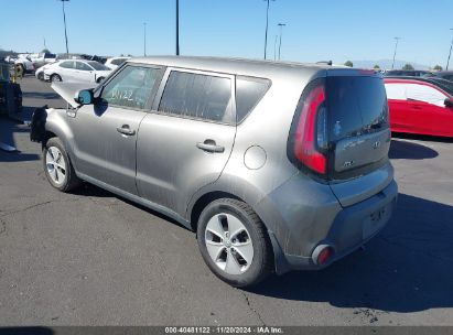 2015 KIA SOUL Gray  Gasoline KNDJN2A23F7154672 photo #4