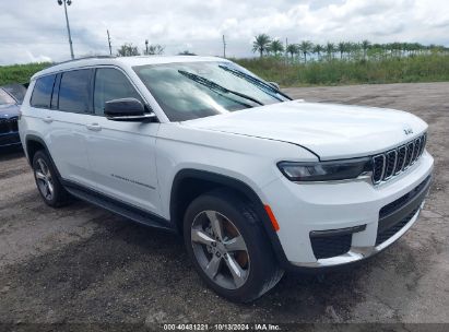 2021 JEEP GRAND CHEROKEE L LIMITED 4X2 White  Gasoline 1C4RJJBG0M8115158 photo #1