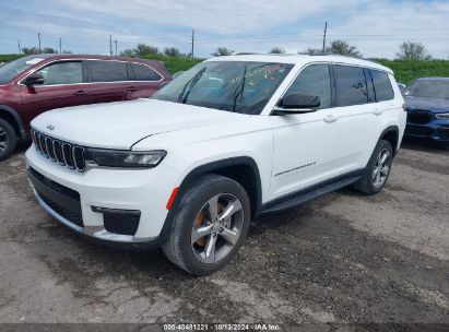 2021 JEEP GRAND CHEROKEE L LIMITED 4X2 White  Gasoline 1C4RJJBG0M8115158 photo #3