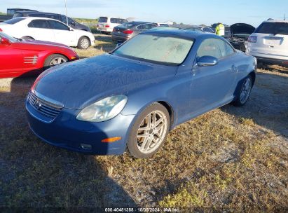 2005 LEXUS SC 430 Blue  Gasoline JTHFN48Y550070466 photo #3