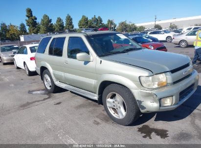 2001 INFINITI QX4 LUXURY Beige  Gasoline JNRDR09X11W203680 photo #1