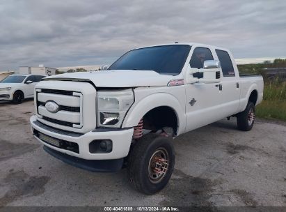 2016 FORD F-250 XLT White  Diesel 1FT7W2BT6GED26009 photo #3