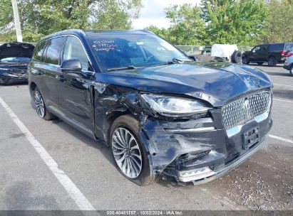 2020 LINCOLN AVIATOR RESERVE Black  Gasoline 5LM5J7XC9LGL01382 photo #1