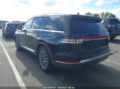 2020 LINCOLN AVIATOR RESERVE Black  Gasoline 5LM5J7XC9LGL01382 photo #4