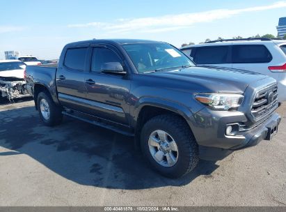 2018 TOYOTA TACOMA SR5 Gray  Gasoline 5TFAX5GN3JX126912 photo #1