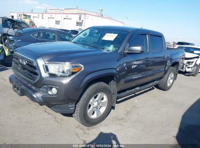 2018 TOYOTA TACOMA SR5 Gray  Gasoline 5TFAX5GN3JX126912 photo #3