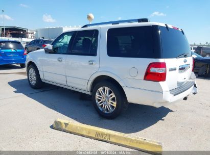 2012 FORD EXPEDITION LIMITED White  Flexible Fuel 1FMJU1K54CEF29378 photo #4