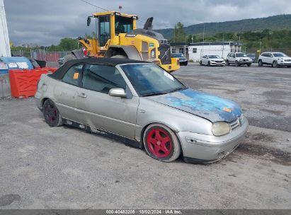 2001 VOLKSWAGEN CABRIO GLS Silver  Gasoline 3VWCC21V01M803459 photo #1