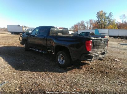 2022 CHEVROLET SILVERADO 3500HD 4WD  LONG BED HIGH COUNTRY Black  Diesel 1GC4YVEY3NF311576 photo #4