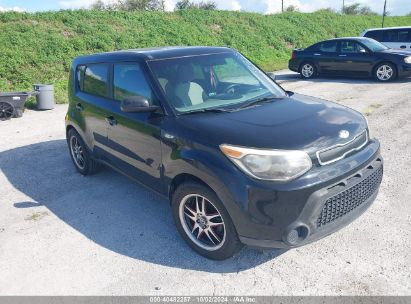 2014 KIA SOUL Black  Gasoline KNDJN2A26E7739454 photo #1