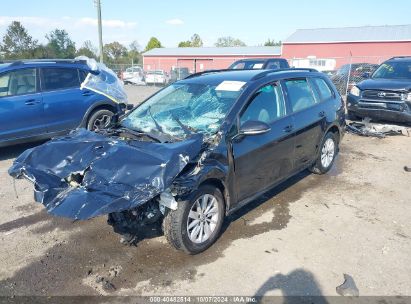 2019 VOLKSWAGEN GOLF SPORTWAGEN 1.4T S/1.4T SE Black  Gasoline 3VWY57AU0KM511316 photo #3