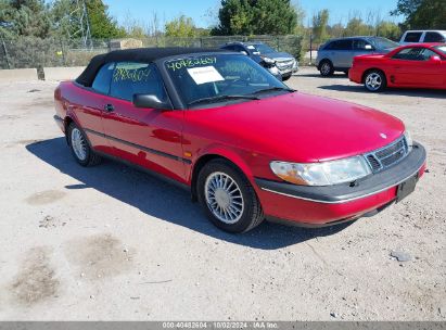 1995 SAAB 900 SE TURBO Red  Gasoline YS3DF75N2S7000677 photo #1