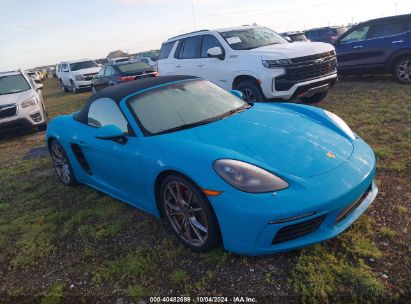 2019 PORSCHE 718 BOXSTER GTS/S Blue  Gasoline WP0CB2A84KS228100 photo #1