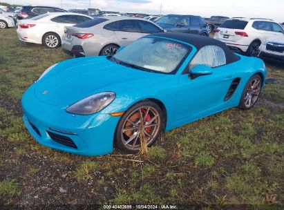 2019 PORSCHE 718 BOXSTER GTS/S Blue  Gasoline WP0CB2A84KS228100 photo #3