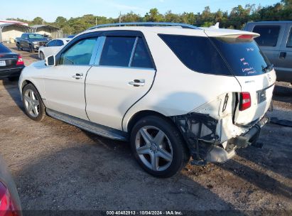 2015 MERCEDES-BENZ ML 350 White  Gasoline 4JGDA5JB0FA486688 photo #4