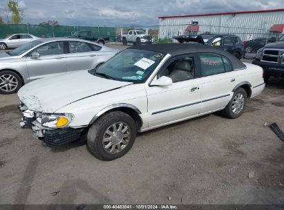 1999 LINCOLN CONTINENTAL White  Gasoline 1LNHM97V6XY700660 photo #3