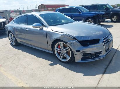 2017 AUDI S7 4.0T PREMIUM PLUS Gray  Gasoline WAU2FBFC6HN116660 photo #1