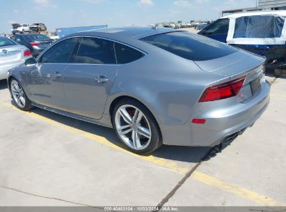 2017 AUDI S7 4.0T PREMIUM PLUS Gray  Gasoline WAU2FBFC6HN116660 photo #4