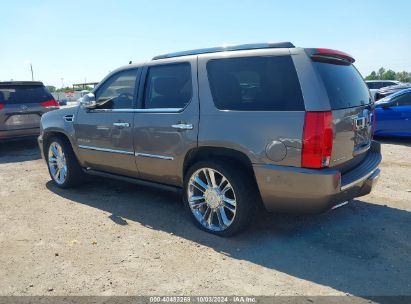 2013 CADILLAC ESCALADE PLATINUM EDITION Brown  Flexible Fuel 1GYS4DEF6DR182249 photo #4