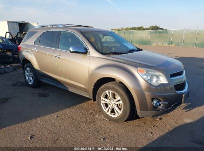 2011 CHEVROLET EQUINOX LTZ Gray  Gasoline 2CNFLGEC2B6479413 photo #1