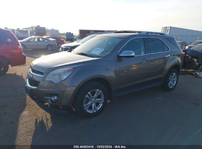 2011 CHEVROLET EQUINOX LTZ Gray  Gasoline 2CNFLGEC2B6479413 photo #3