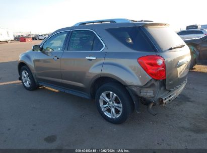 2011 CHEVROLET EQUINOX LTZ Gray  Gasoline 2CNFLGEC2B6479413 photo #4