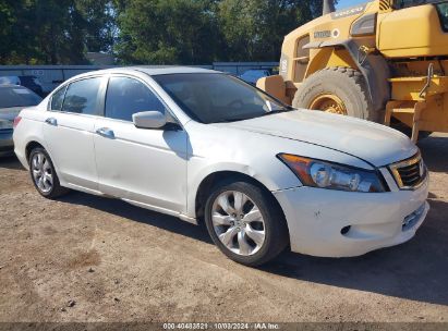 2009 HONDA ACCORD 3.5 EX-L White  Gasoline 1HGCP36819A004736 photo #1