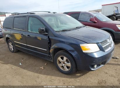 2008 DODGE GRAND CARAVAN SXT Dark Blue  Gasoline 1D8HN54P88B102169 photo #1