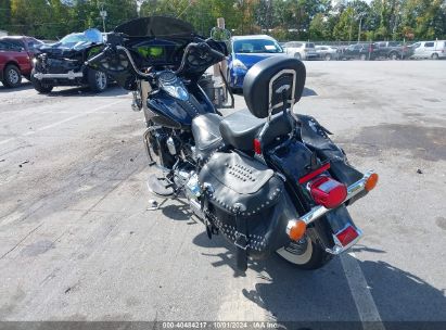 2015 HARLEY-DAVIDSON FLSTC HERITAGE SOFTAIL CLASSIC Black  Gasoline 1HD1BWV1XFB025891 photo #4