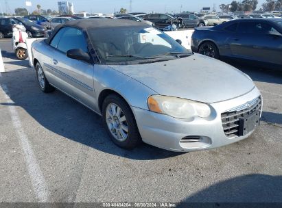 2004 CHRYSLER SEBRING GTC Silver  Gasoline 1C3EL75R24N360798 photo #1