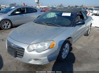 2004 CHRYSLER SEBRING GTC Silver  Gasoline 1C3EL75R24N360798 photo #3