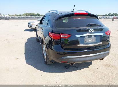 2014 INFINITI QX70 Black  Gasoline JN8CS1MW8EM411906 photo #4