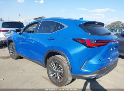 2022 LEXUS NX 250 Blue  gas JTJADCAZ4N5002395 photo #4