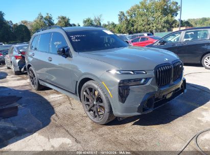 2024 BMW X7 M60I Gray  Gasoline 5UX33EM04R9S38551 photo #1